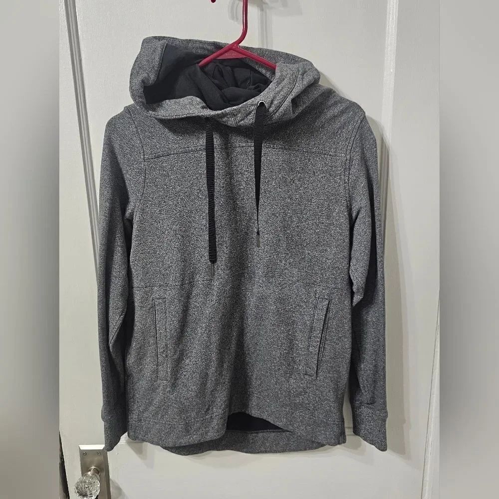 Lululemon dark gray hooded sweatshirt size 6 excellent condition